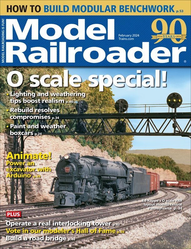 Model Railroader February 2024