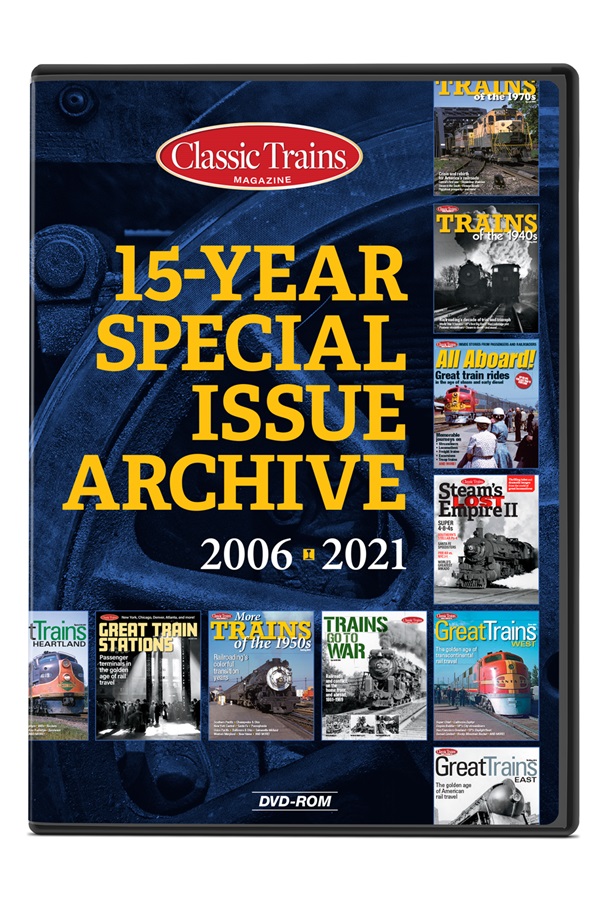 Classic Trains 15-Year Special Issue Archive DVD-ROM